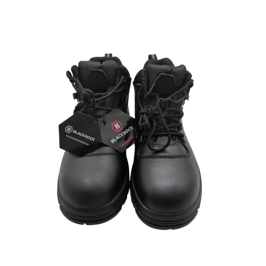 Blackrock Oakland Sicherheitsstiefel Wasserdicht Stahlkappe Gr. 42 Schwarz