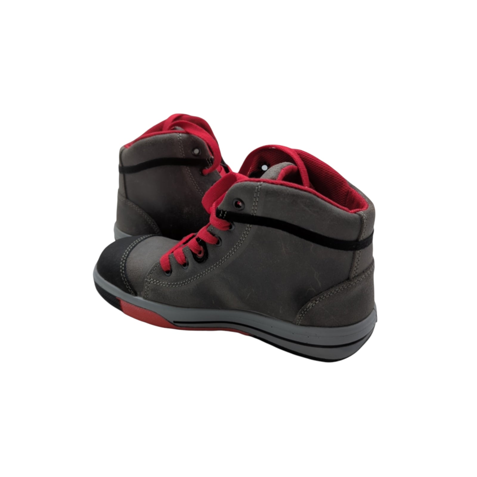 ELTEN Vintage Pirate Mid ESD S3 Sicherheitsstiefel Unisex Gr. 38 Grau/Schwarz