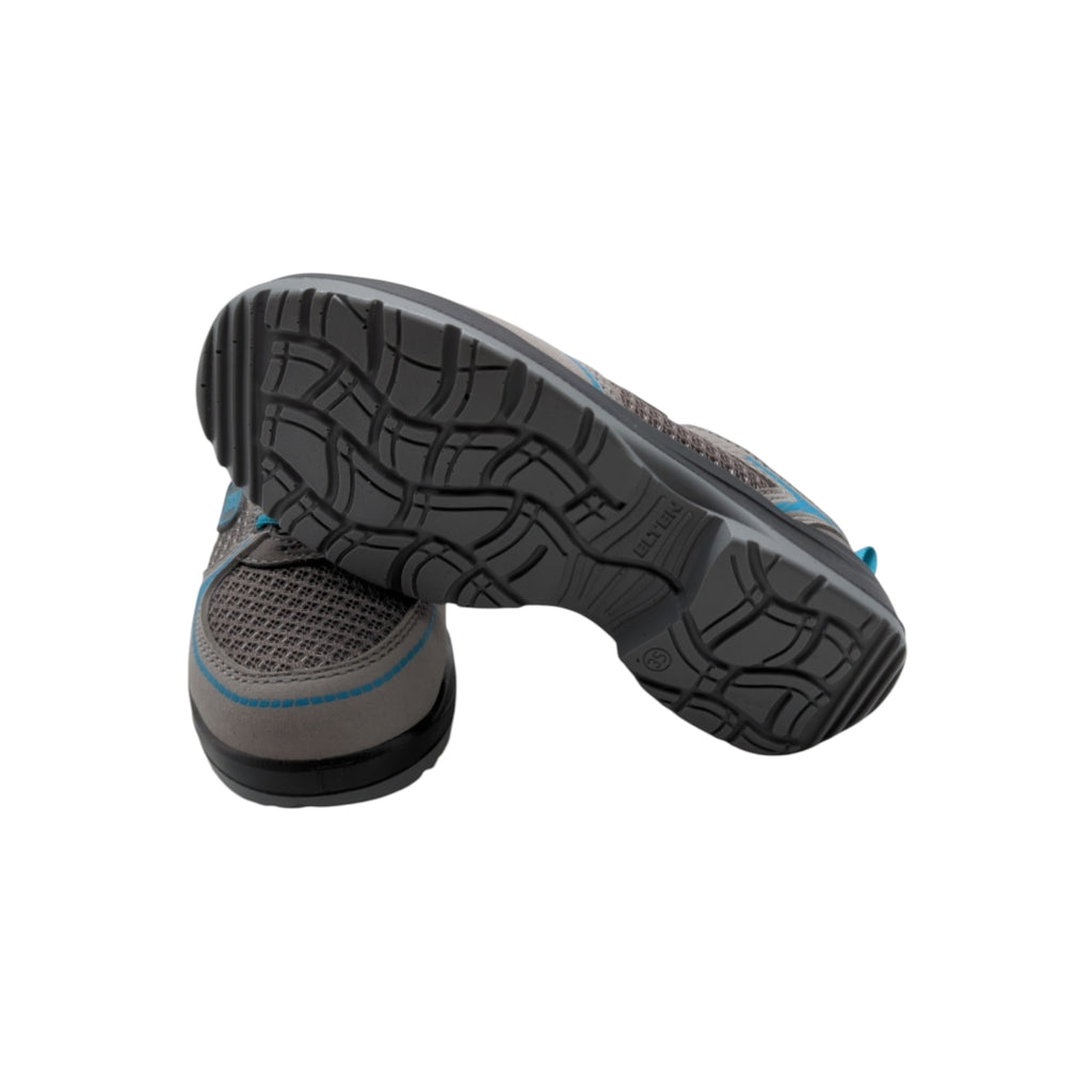 ELTEN Mila Aqua Low ESD S1 Sicherheitsschuhe Damen Gr. 35 Grau/Türkis
