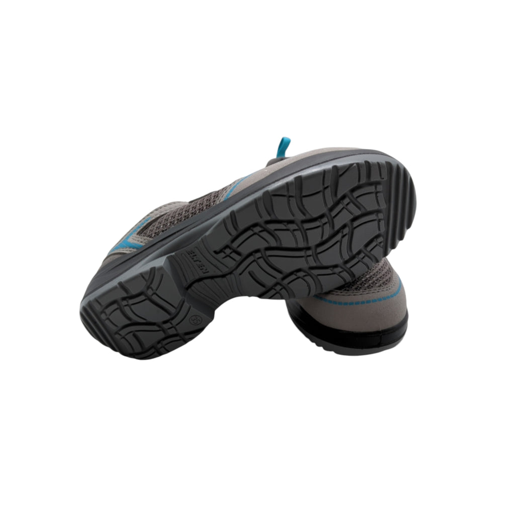 ELTEN Mila Aqua Low ESD S1 Sicherheitsschuhe Damen Gr. 35 Grau/Türkis