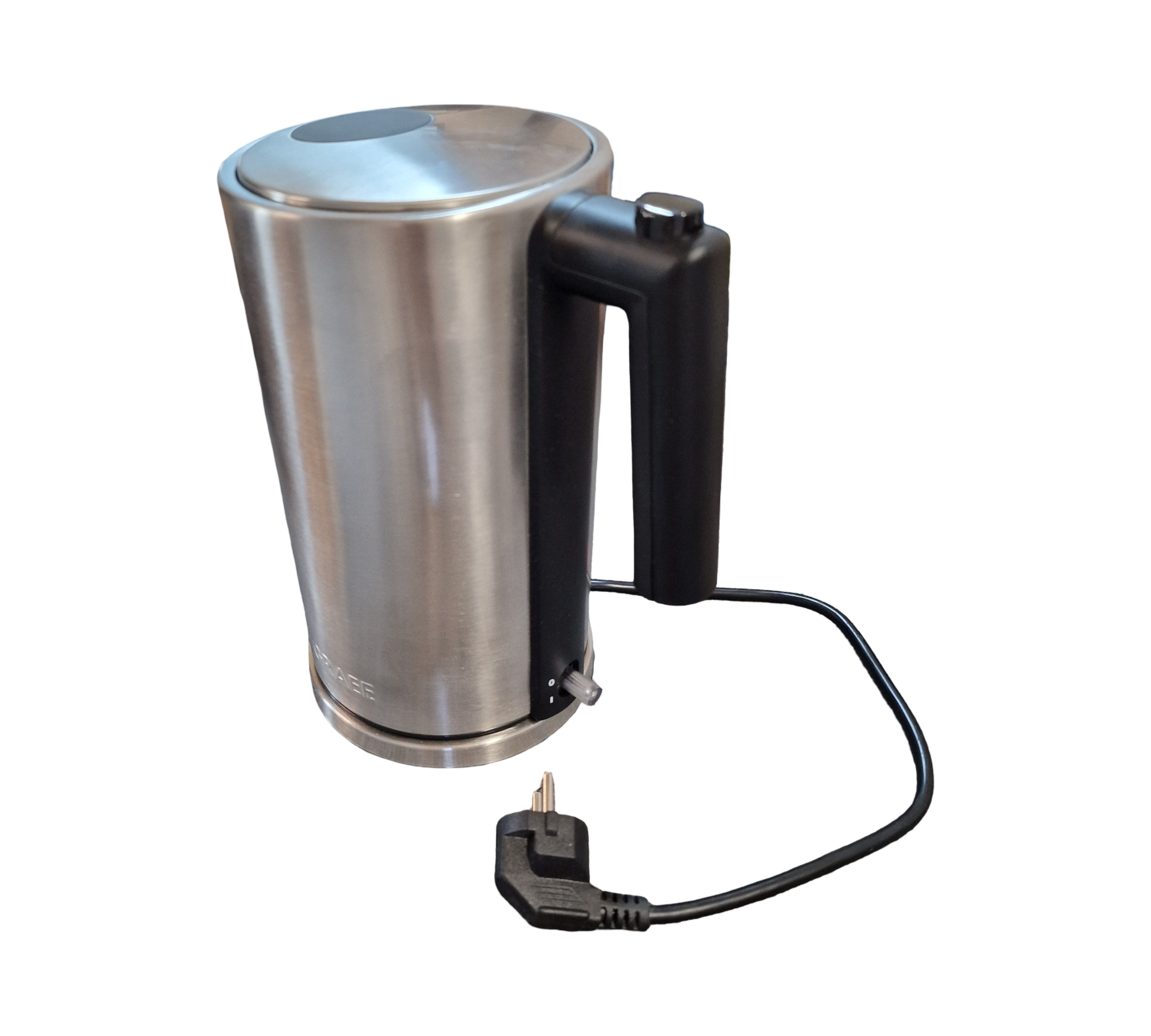 GRAEF WK600EU Wasserkocher Lift-Off Kalkfilter 360° Basis 1,5L Edelstahl