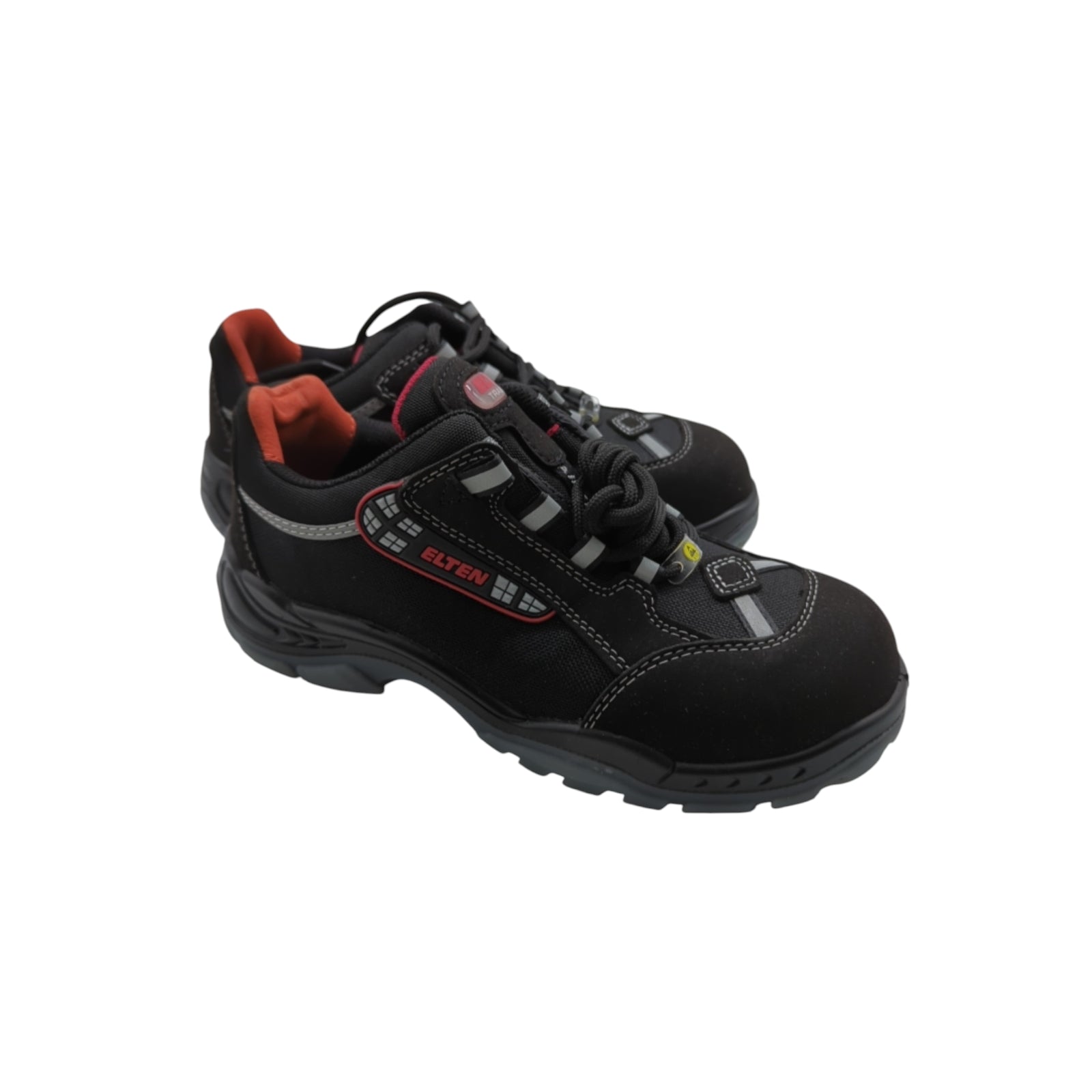 ELTEN Mila Aqua Low ESD S1 Sicherheitsschuhe Damen Gr. 35 Grau/Türkis