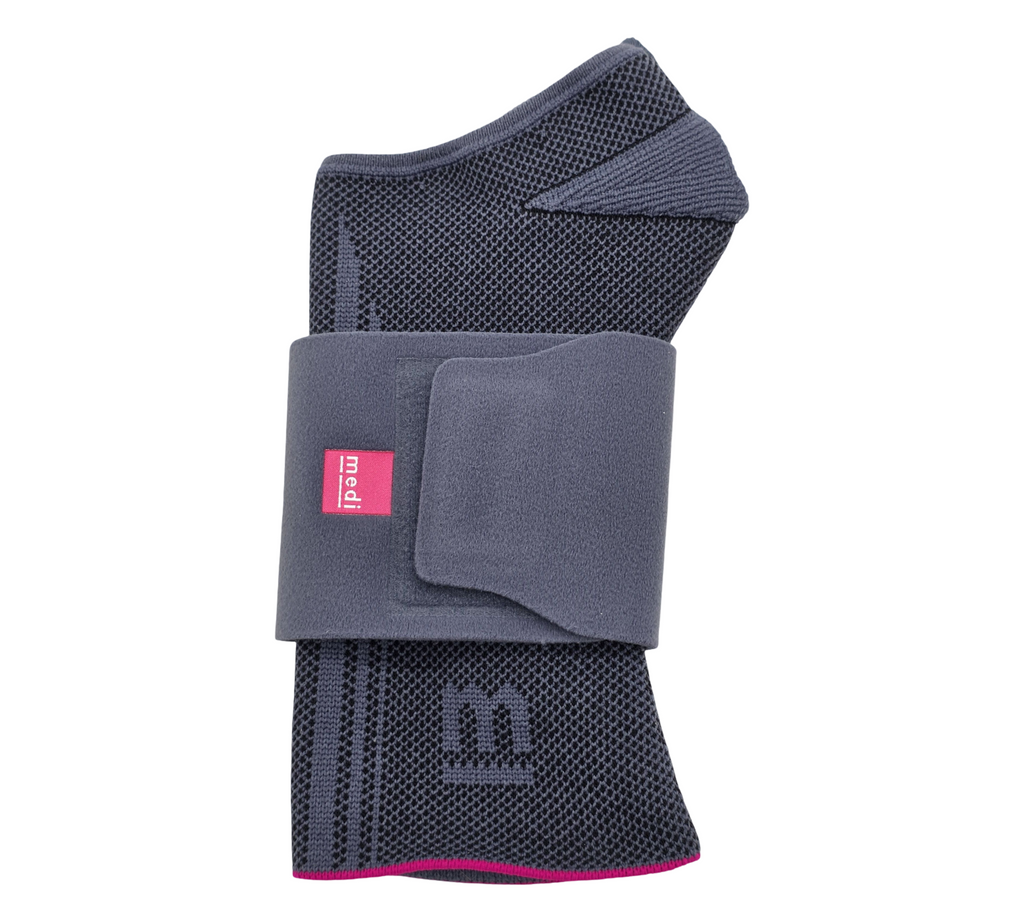 medi Manumed active Handgelenkbandage links Gr. 3 Silber