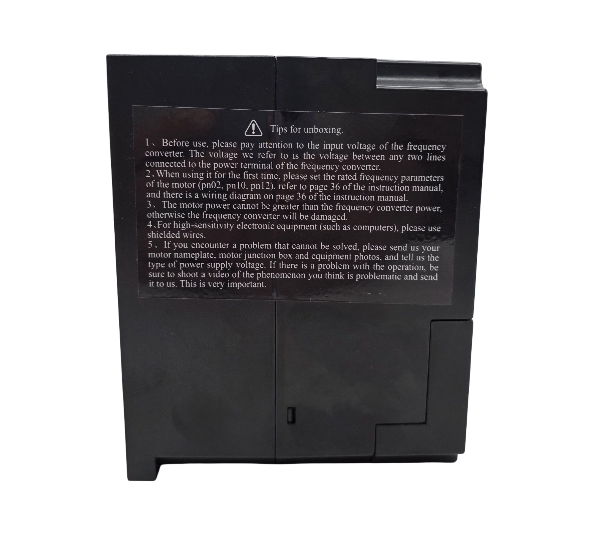 VEVOR VFD Frequenzumrichter 2 PS 1,5kW 7,5A 220V 3-phasig