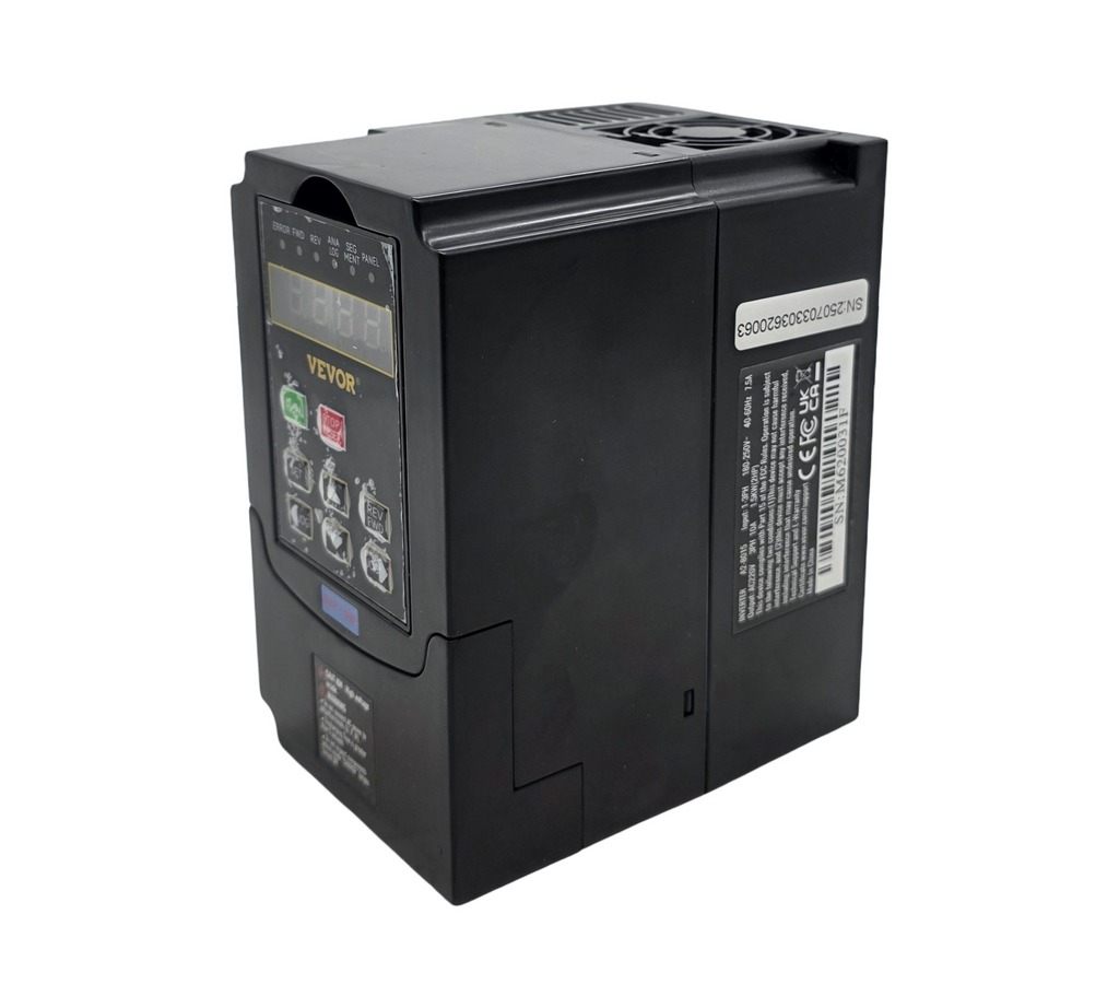 VEVOR VFD Frequenzumrichter 2 PS 1,5kW 7,5A 220V 3-phasig