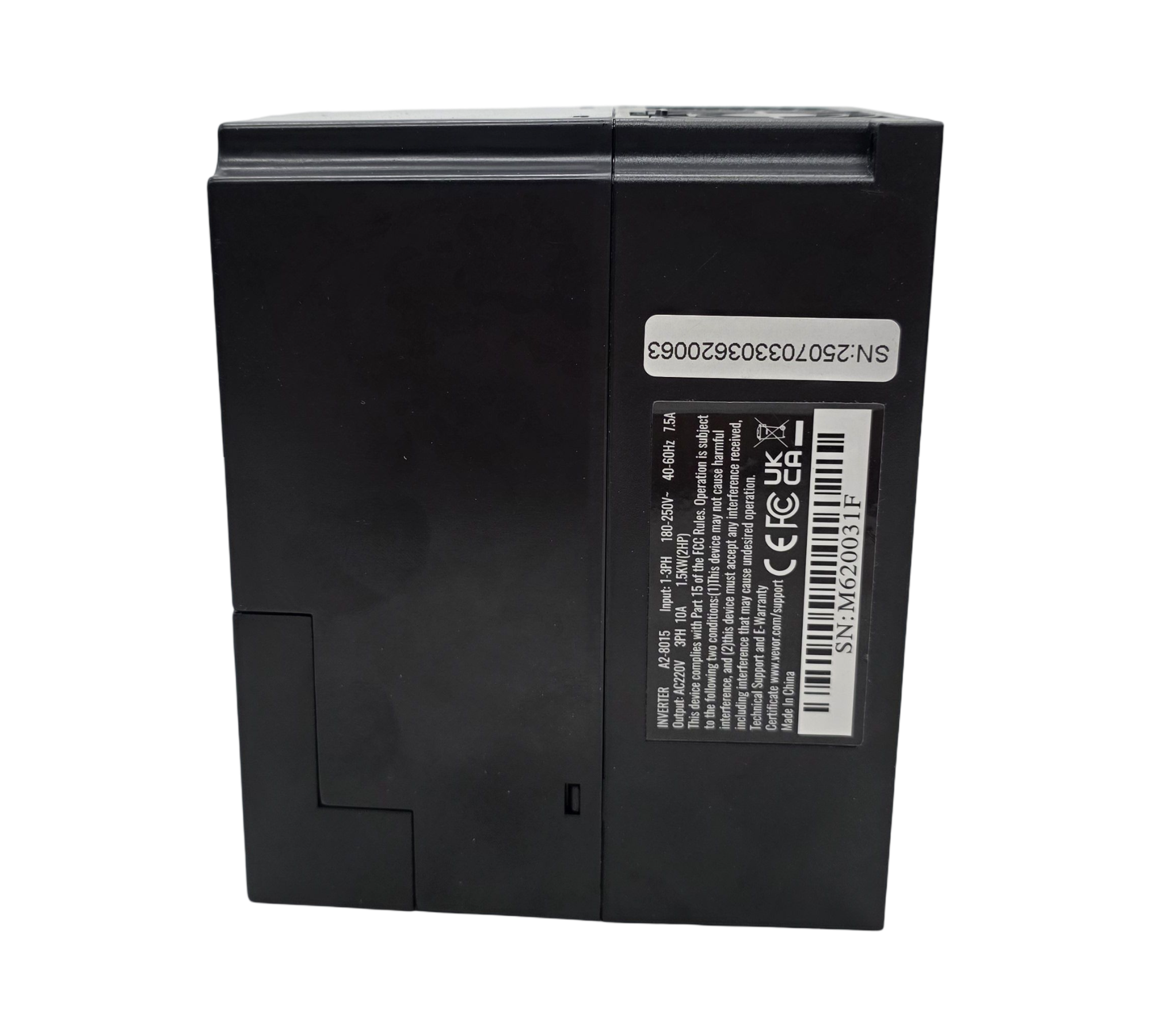 VEVOR VFD Frequenzumrichter 2 PS 1,5kW 7,5A 220V 3-phasig