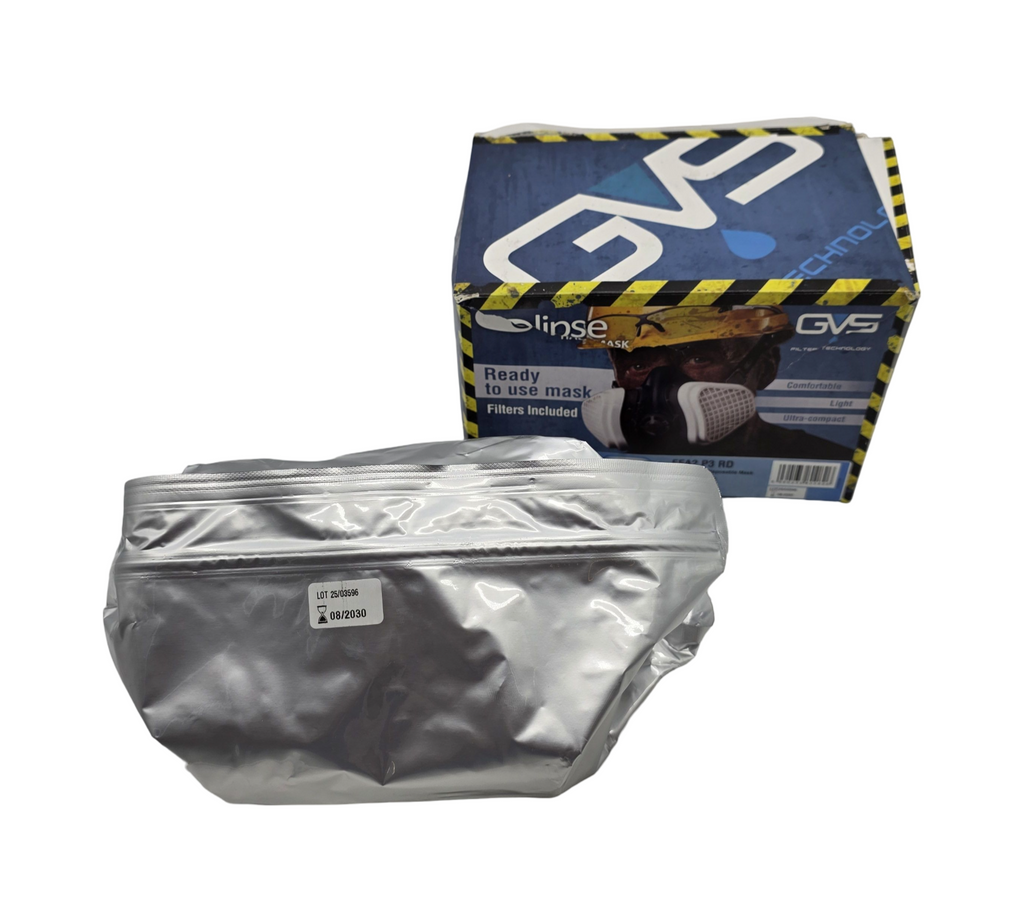 GVS SPR499 Elipse Atemschutzmaske FFA2P3 Filter Gas Dampf Staub Größe M/L