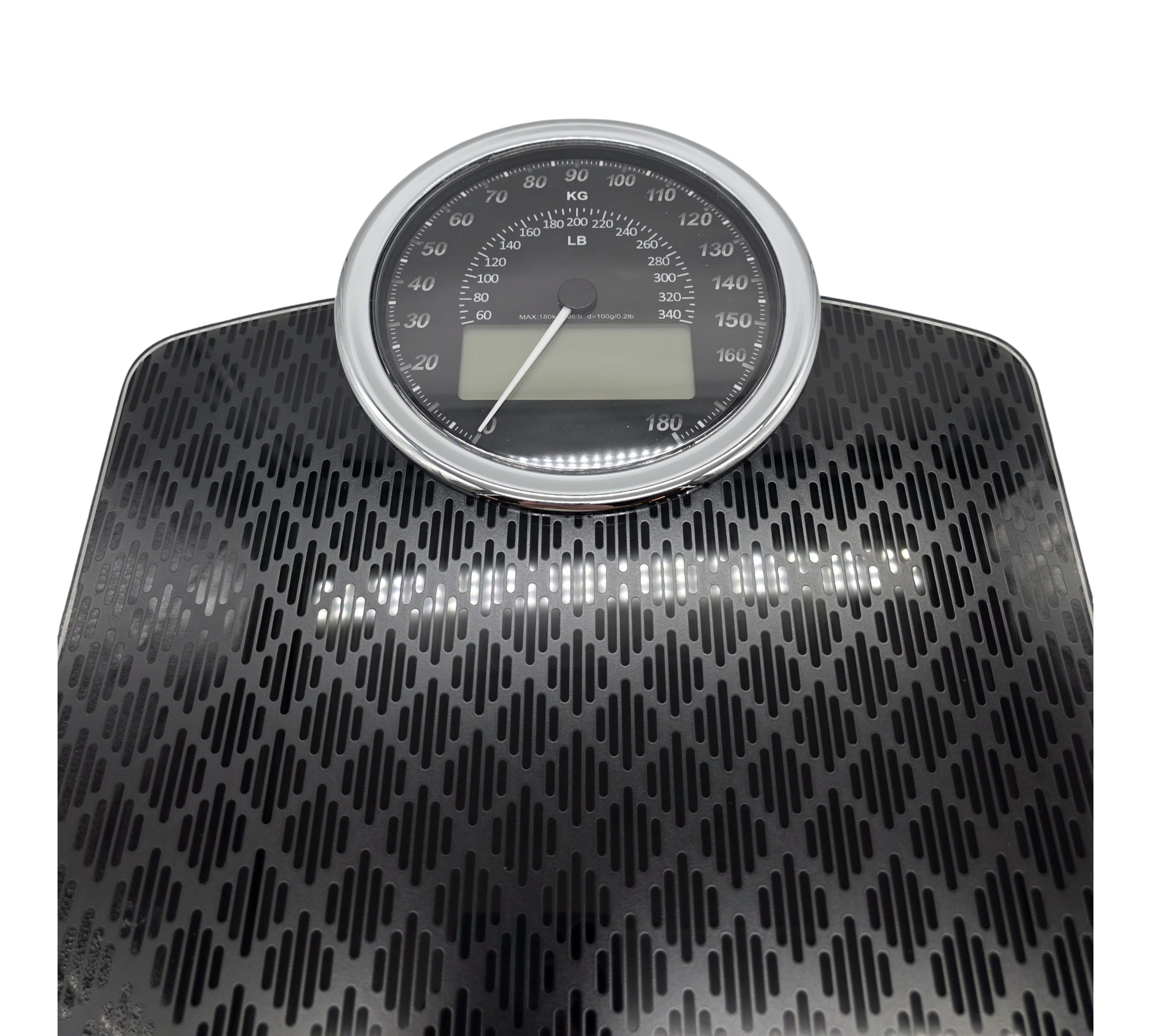 Adamson Hybrid Personenwaage digital analog 2-in-1 bis 180 kg LCD Display