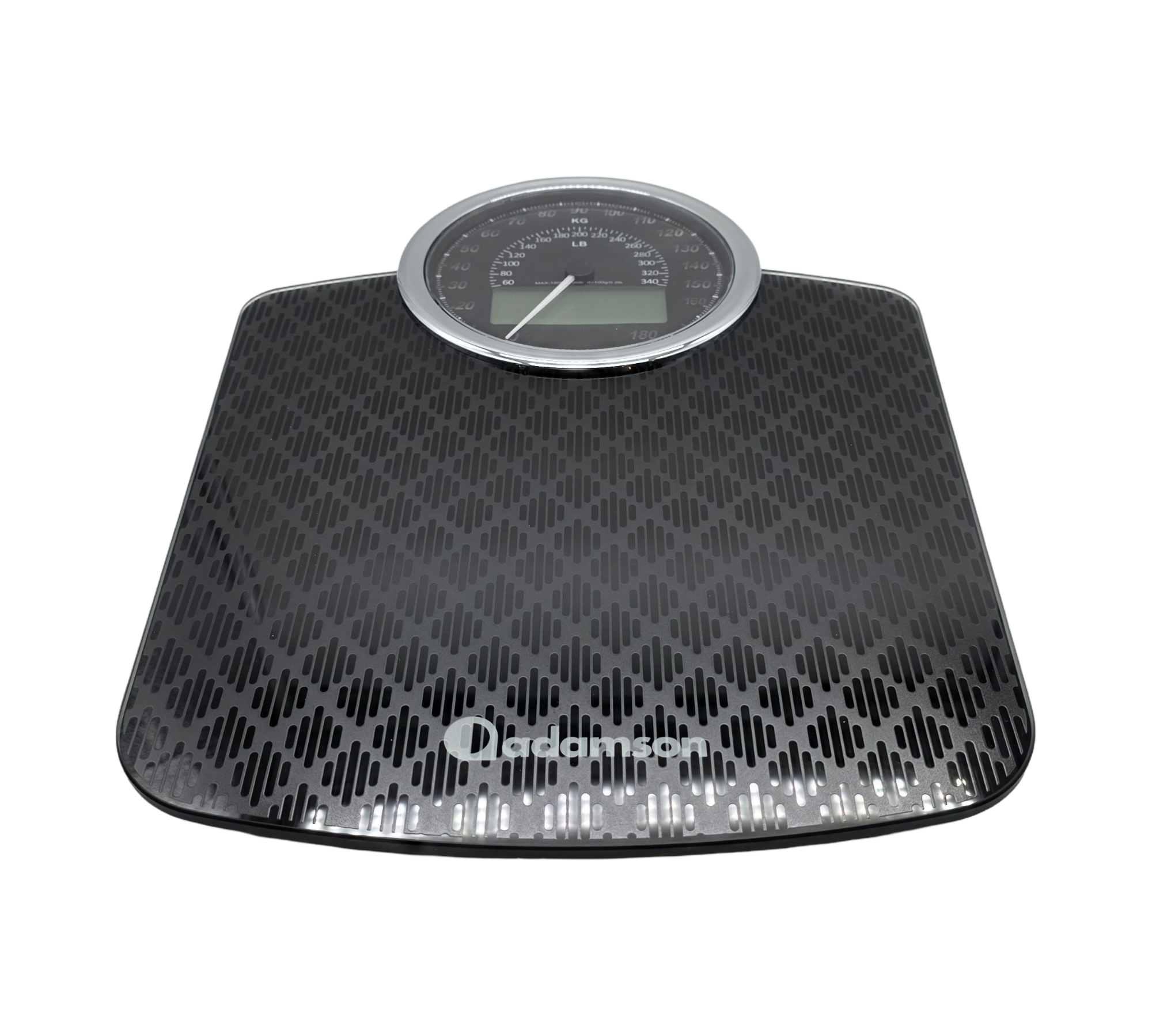 Adamson Hybrid Personenwaage digital analog 2-in-1 bis 180 kg LCD Display