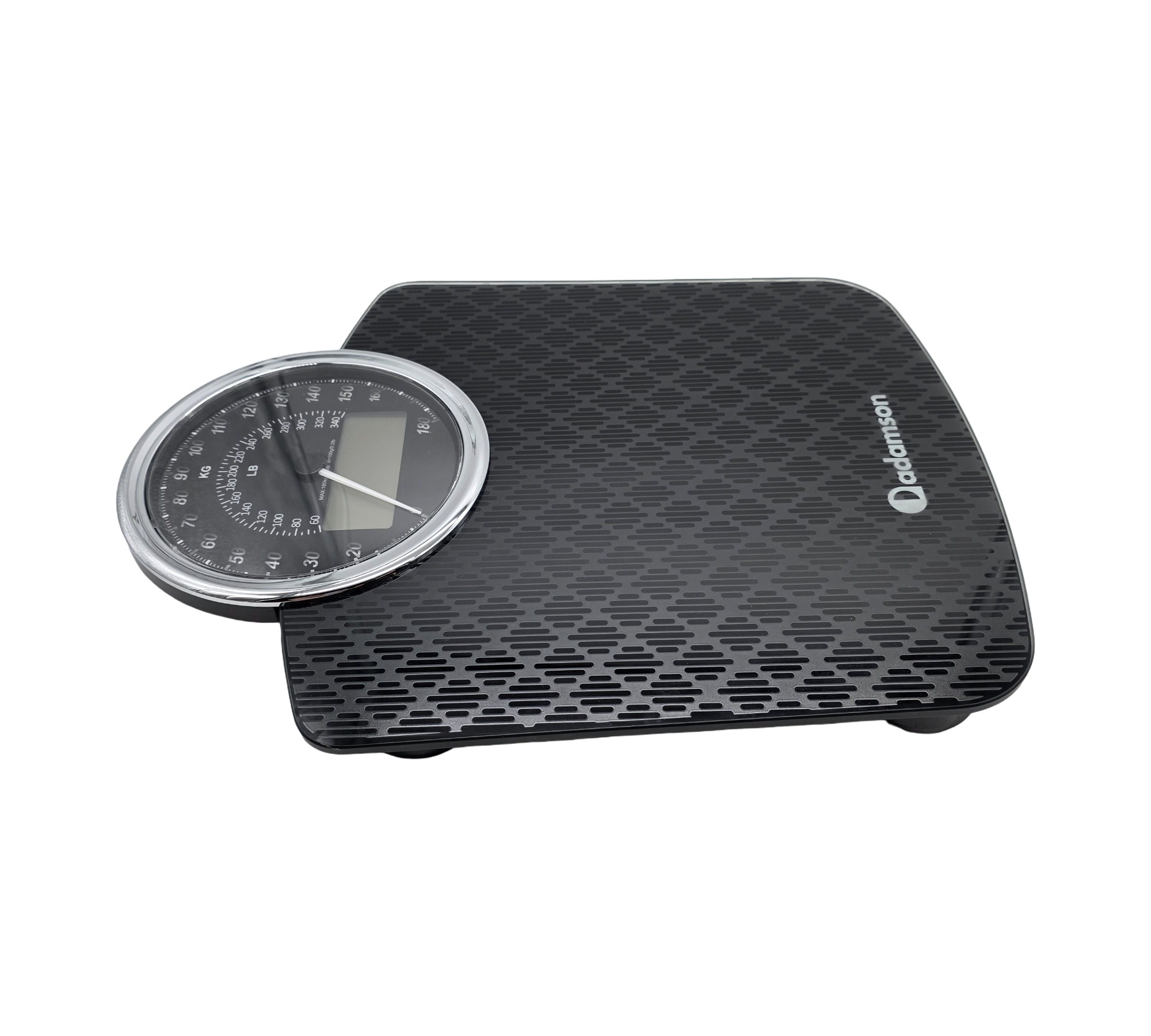 Adamson Hybrid Personenwaage digital analog 2-in-1 bis 180 kg LCD Display