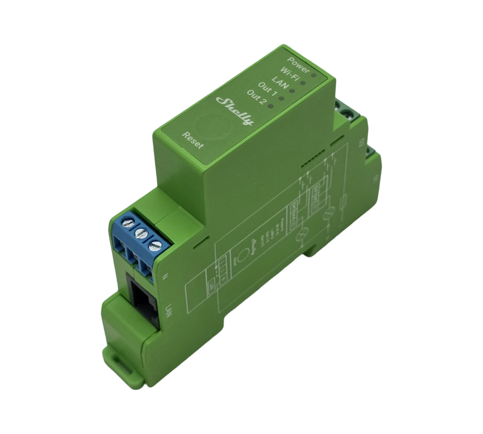 Shelly Pro Dimmer 2PM Smart Dimmer 2 Kanal LAN WLAN