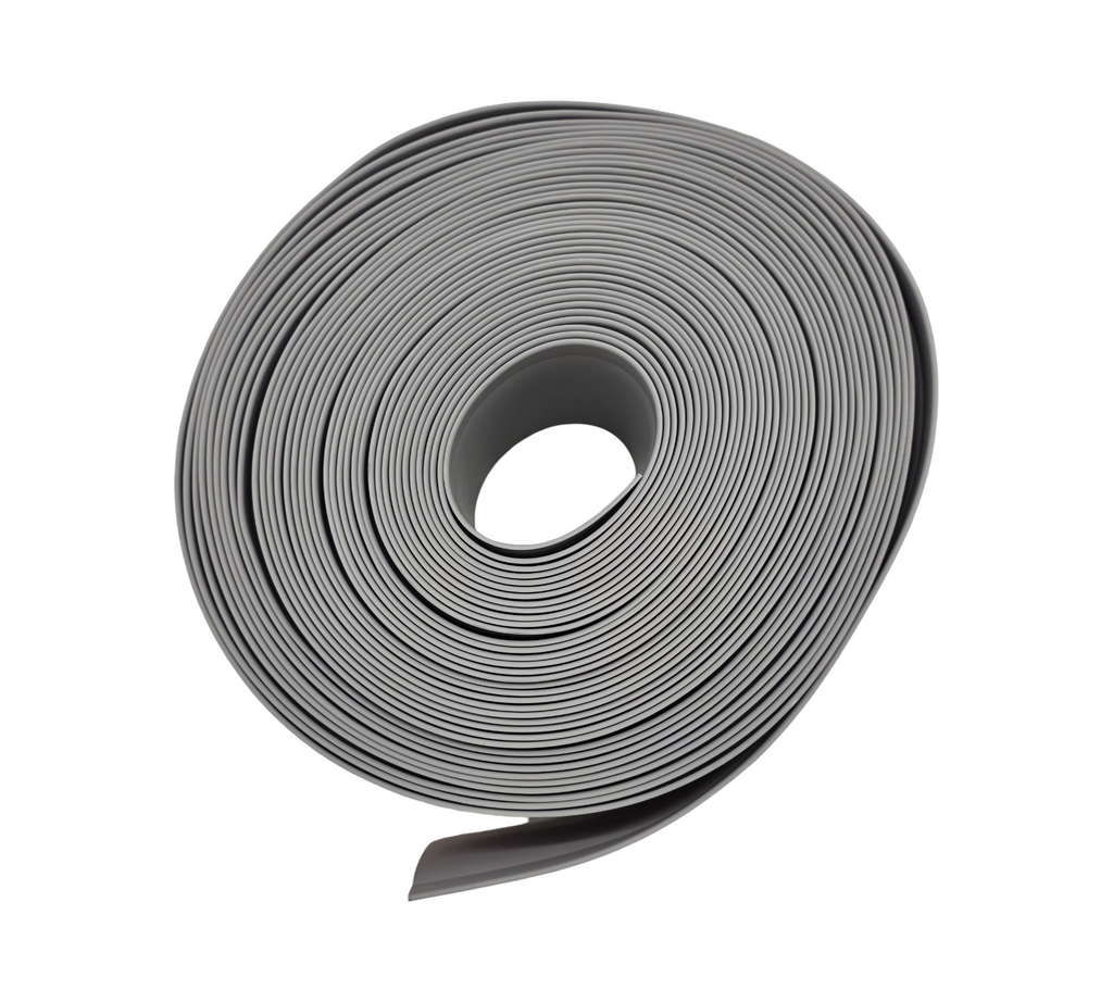 PVC Weichsockelleiste selbstklebend 10cm x 18m Grau