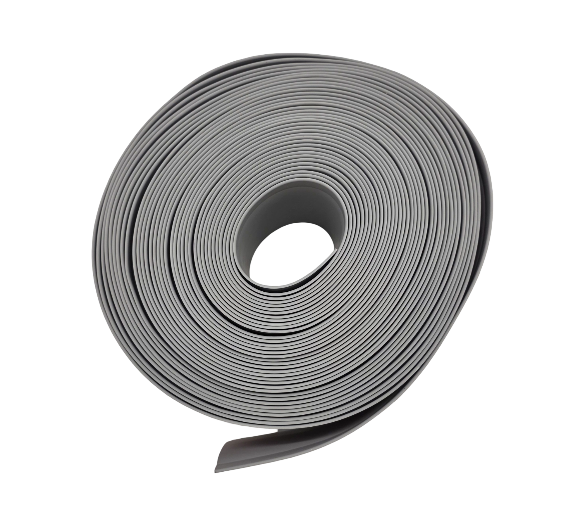 PVC Weichsockelleiste selbstklebend 10cm x 18m Grau