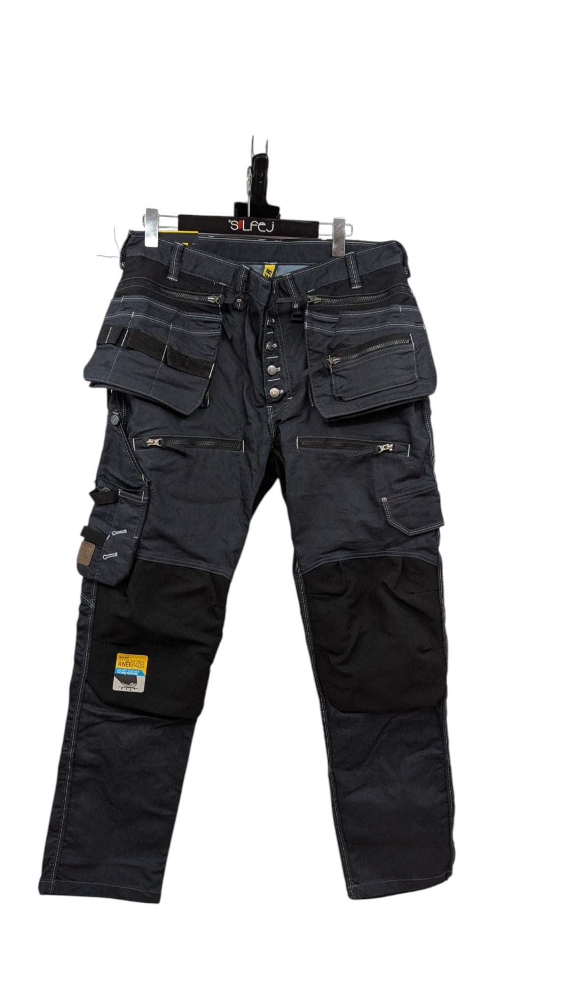 Blaklader X1900 Craftsmen Stretch Work Trousers Size C54 Navy Blue Black