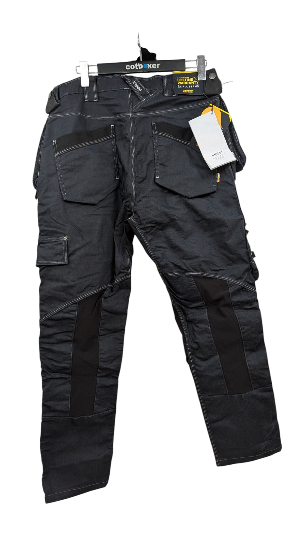 Blaklader X1900 Craftsmen Stretch Work Trousers Size C54 Navy Blue Black