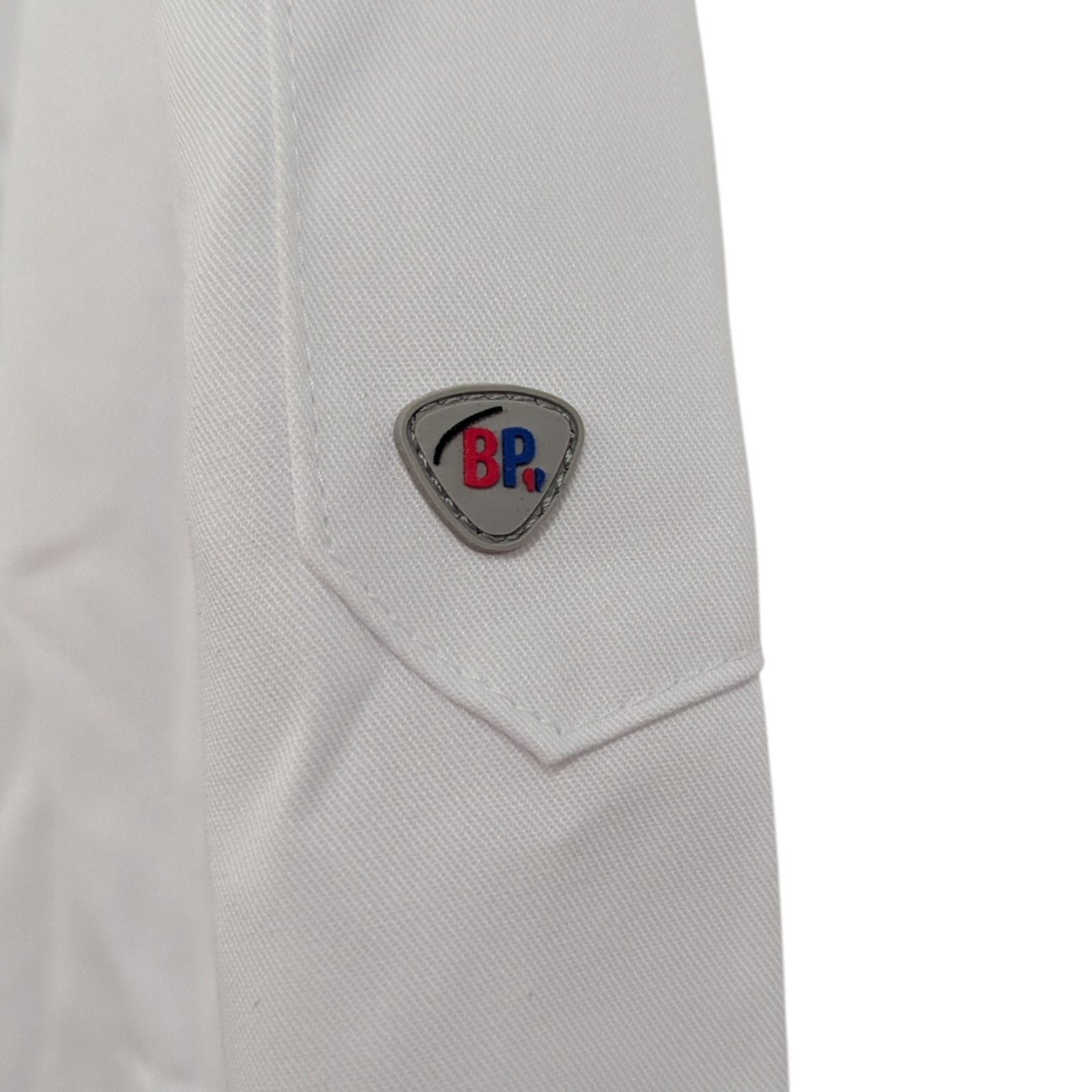 BP Gourmet 1544 Women's Long-Sleeve Chef Jacket Standard Fit XL White