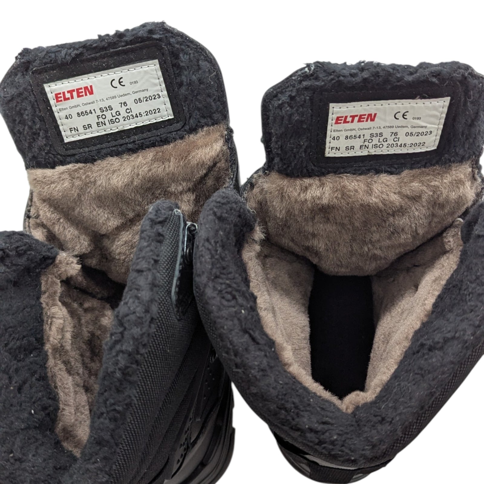 ELTEN 2061290 Eric Winter-Sicherheitsstiefel S3 CI Gr. 40 Schwarz
