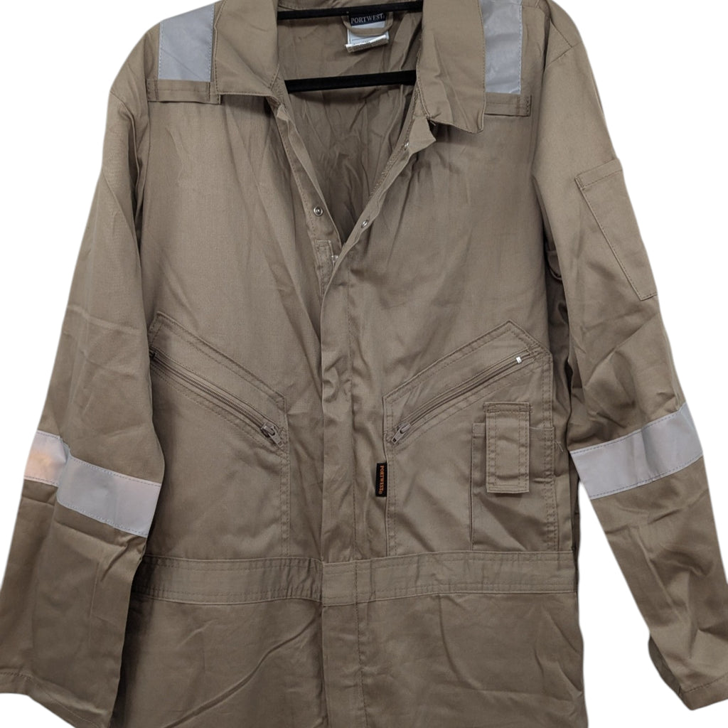 Portwest Iona C814KHRL Baumwoll-Overall Arbeitsanzug Gr. L Khaki