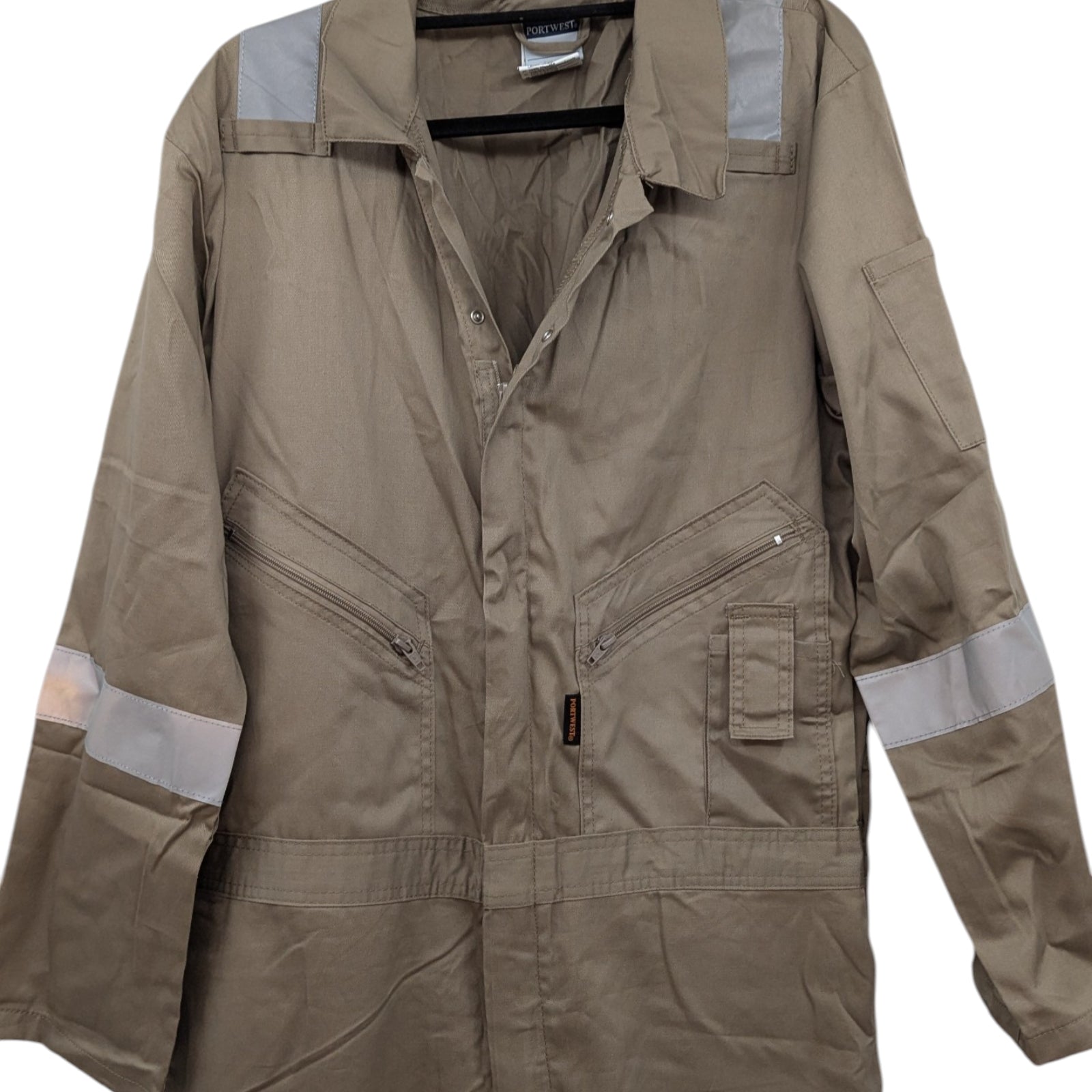 Portwest Iona C814KHRL Baumwoll-Overall Arbeitsanzug Gr. L Khaki