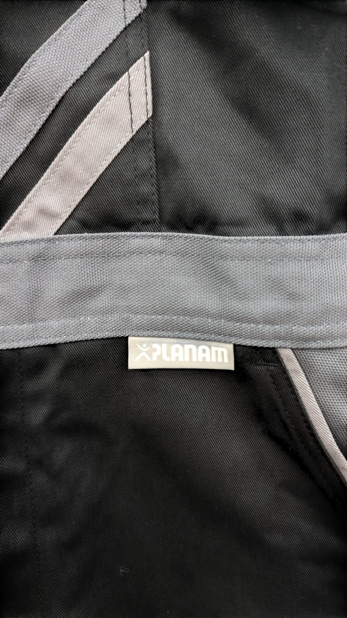 Planam Highline 2712 Latzhose Arbeitshose Herren Gr. 52 Schwarz