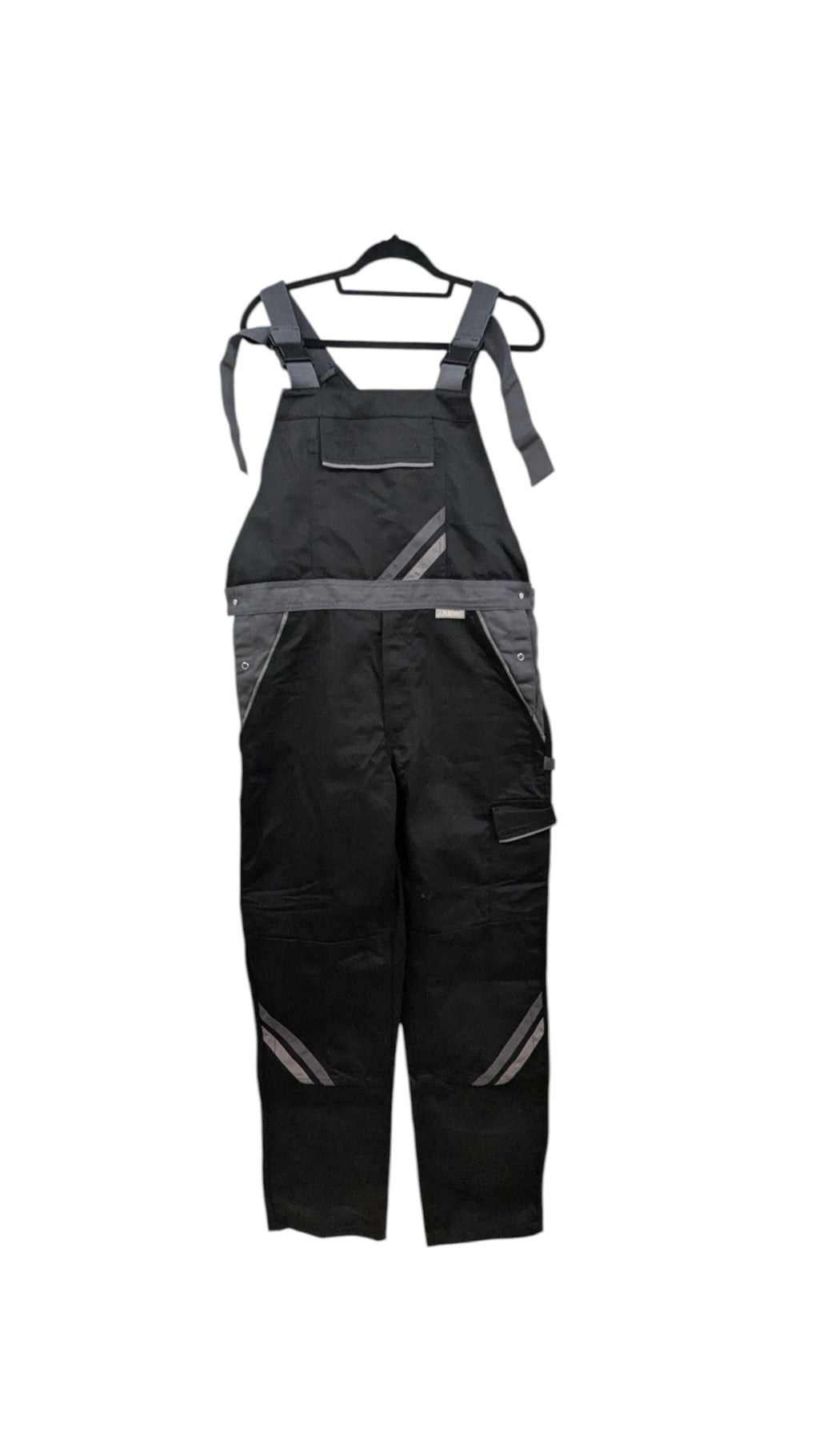 Planam Highline 2712 Latzhose Arbeitshose Herren Gr. 52 Schwarz