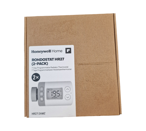 Honeywell Home HR27 Radiator Thermostat Rondostat Set of 2