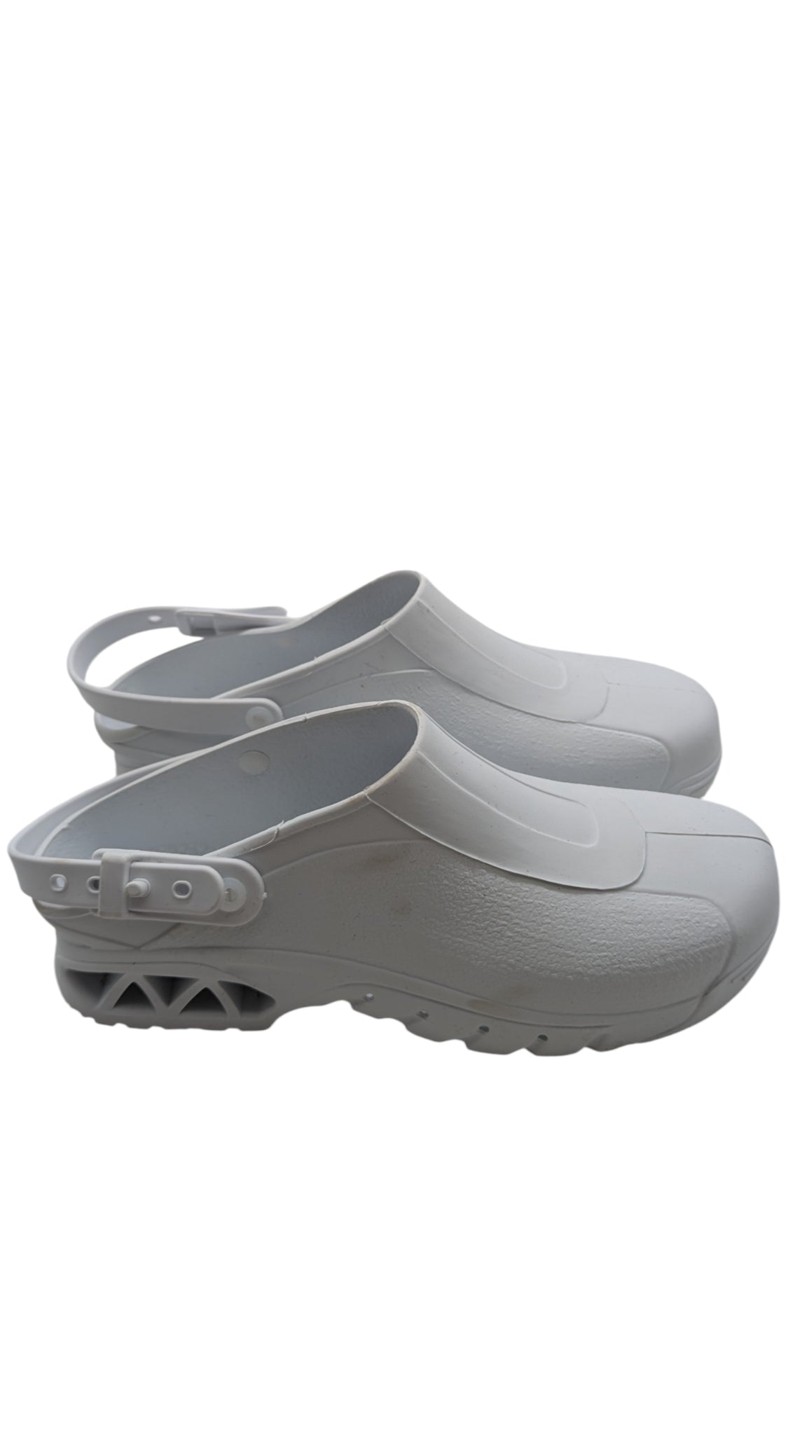 ABEBA 9600 Clogs Arbeitsschuhe Pantoletten autoklavierbar Gr. 42 Weiß