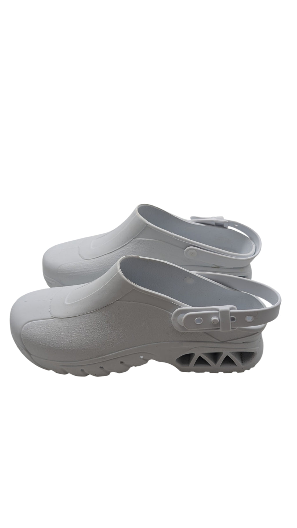 ABEBA 9600 Clogs Arbeitsschuhe Pantoletten autoklavierbar Gr. 42 Weiß