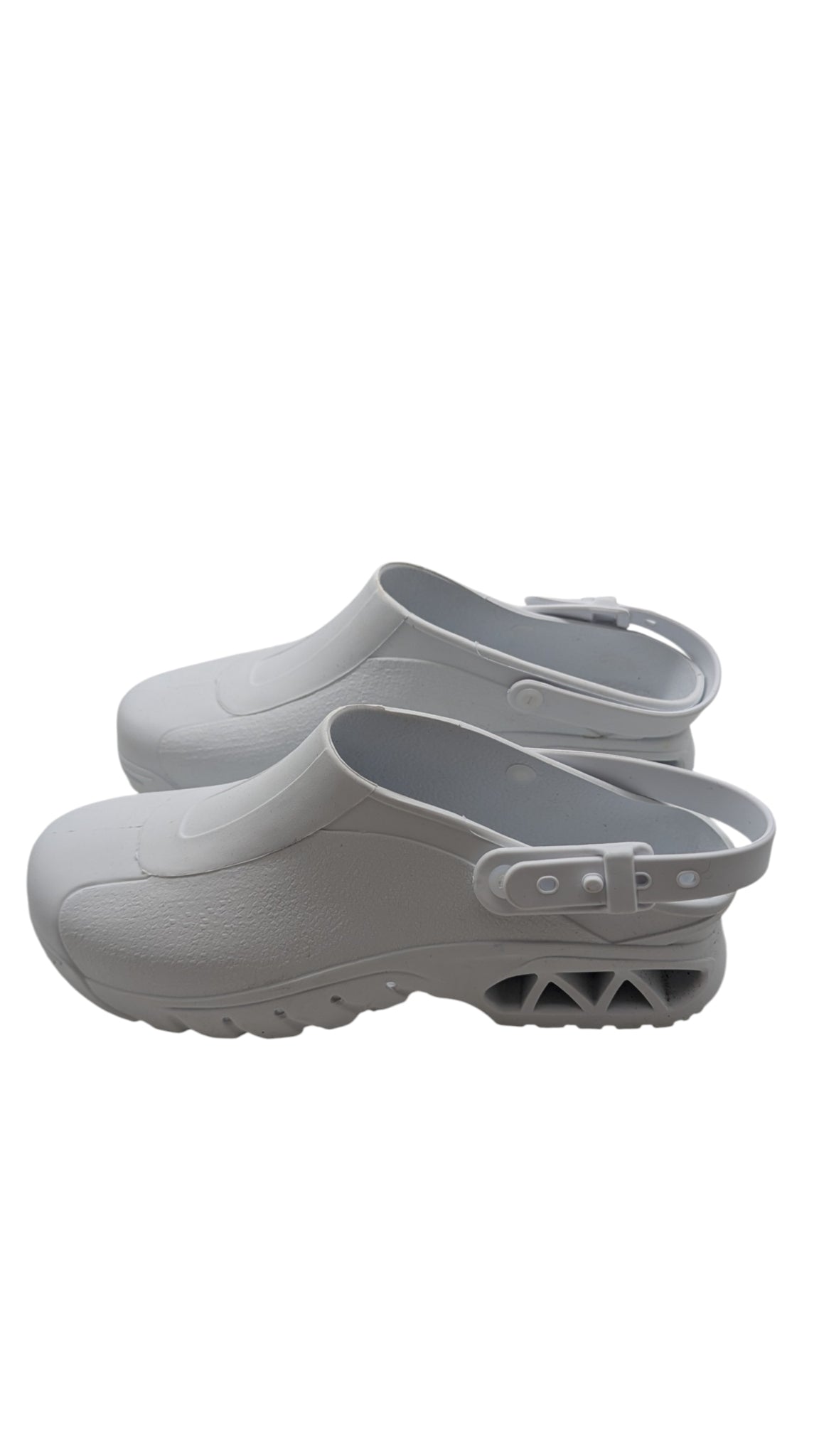 ABEBA 9600 Clogs Arbeitsschuhe Pantoletten autoklavierbar Gr. 42 Weiß