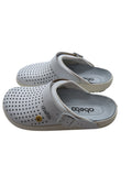 ABEBA 5300 ESD Clogs Arbeitsschuhe Pantoletten Gr. 40 Weiß