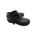 REPOSA Sicherheits-Holzschuhe Unisex Arbeitsschuhe Gr. 39 Schwarz