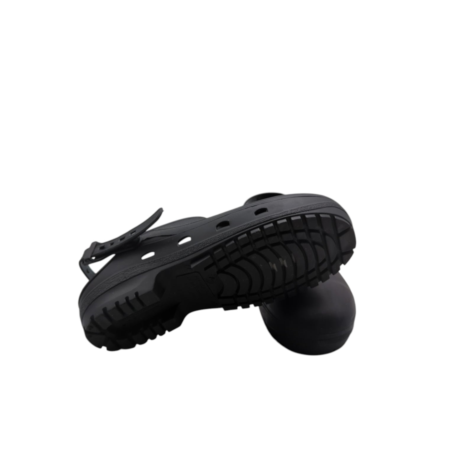 REPOSA Sicherheits-Holzschuhe Unisex Arbeitsschuhe Gr. 39 Schwarz