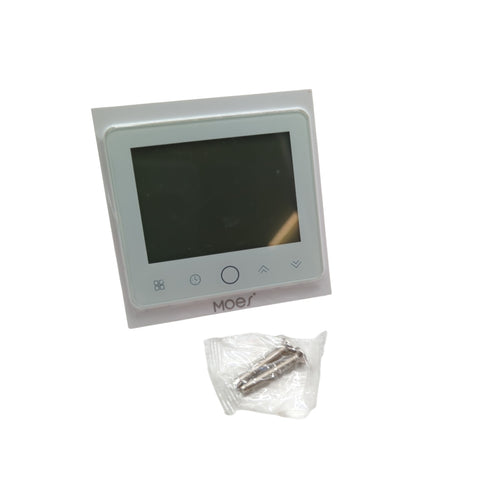 MOES WiFi Thermostat Temperature Controller Smart Life Tuya for Water Gas Boiler White
