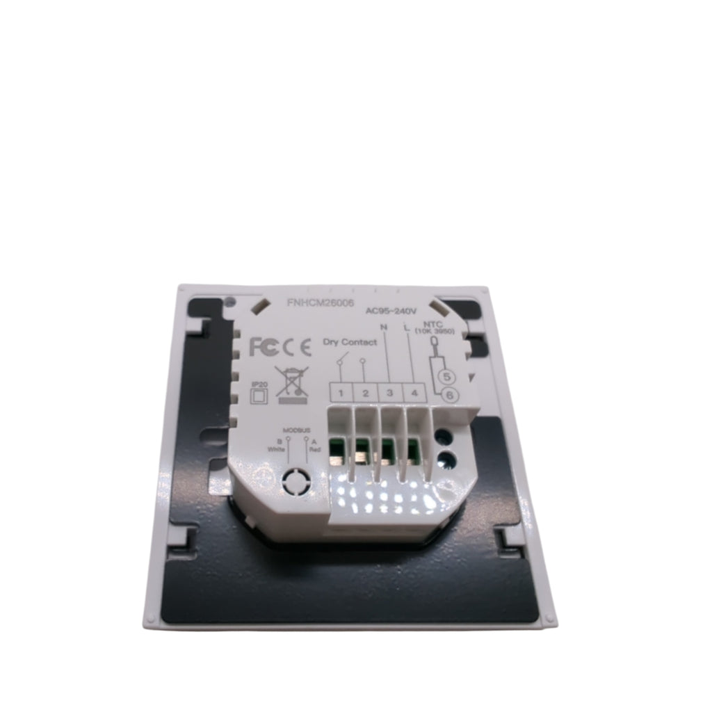 MOES WLAN Thermostat Temperaturregler Smart Life Tuya für Wasser Gasboiler Weiß
