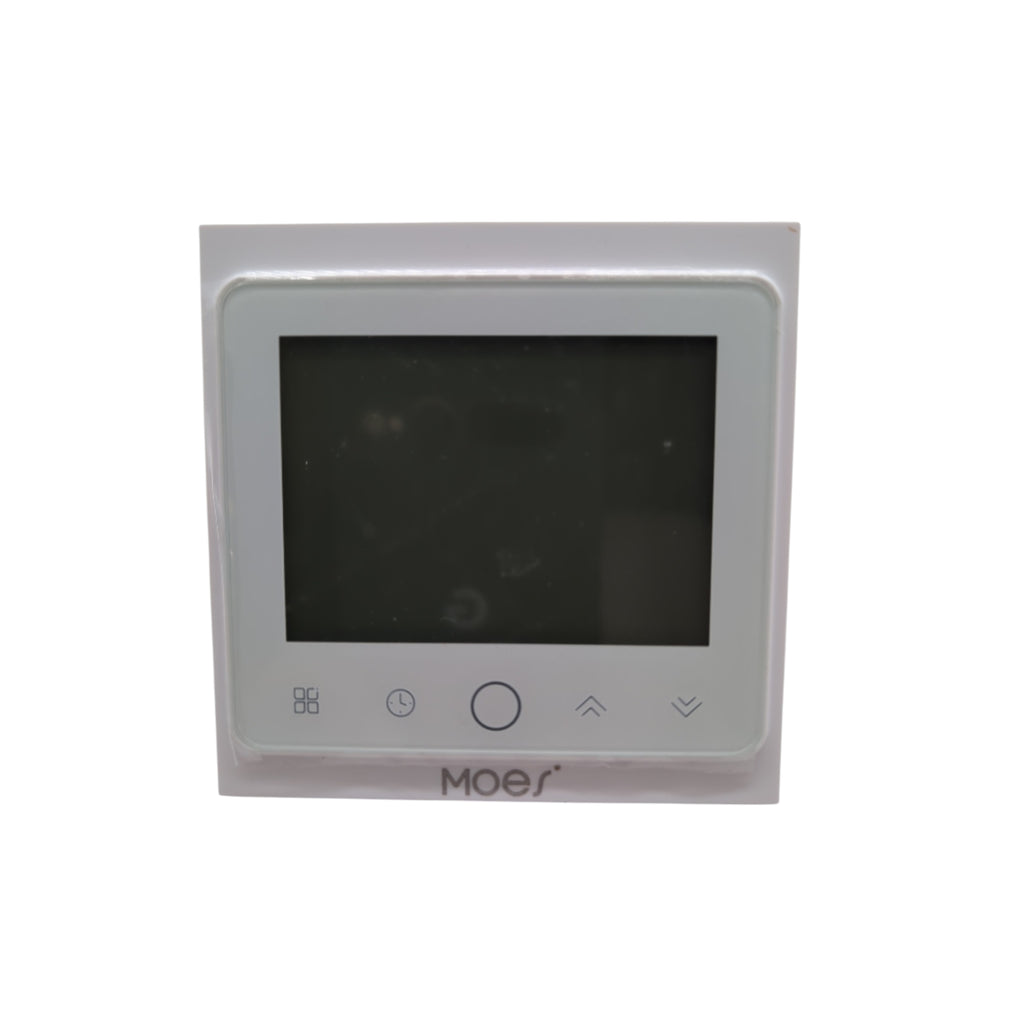 MOES WLAN Thermostat Temperaturregler Smart Life Tuya für Wasser Gasboiler Weiß