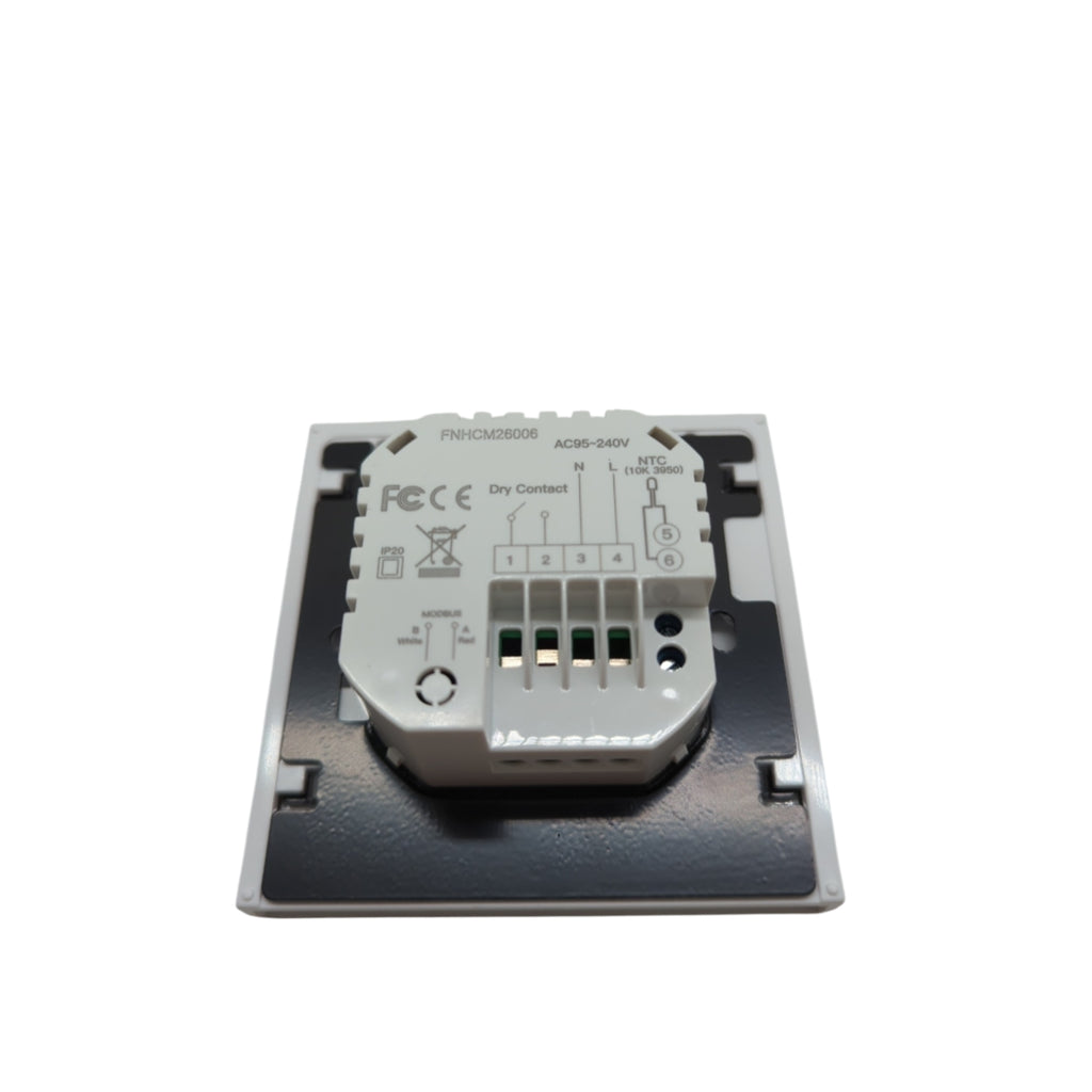 MOES WLAN Thermostat Temperaturregler Smart Life Tuya für Wasser Gasboiler Weiß