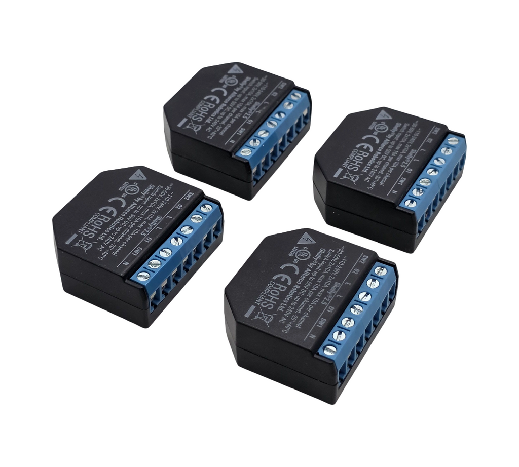 Shelly Plus 2PM Gen3 Smart Relay Switch 2 Channels Power Metering