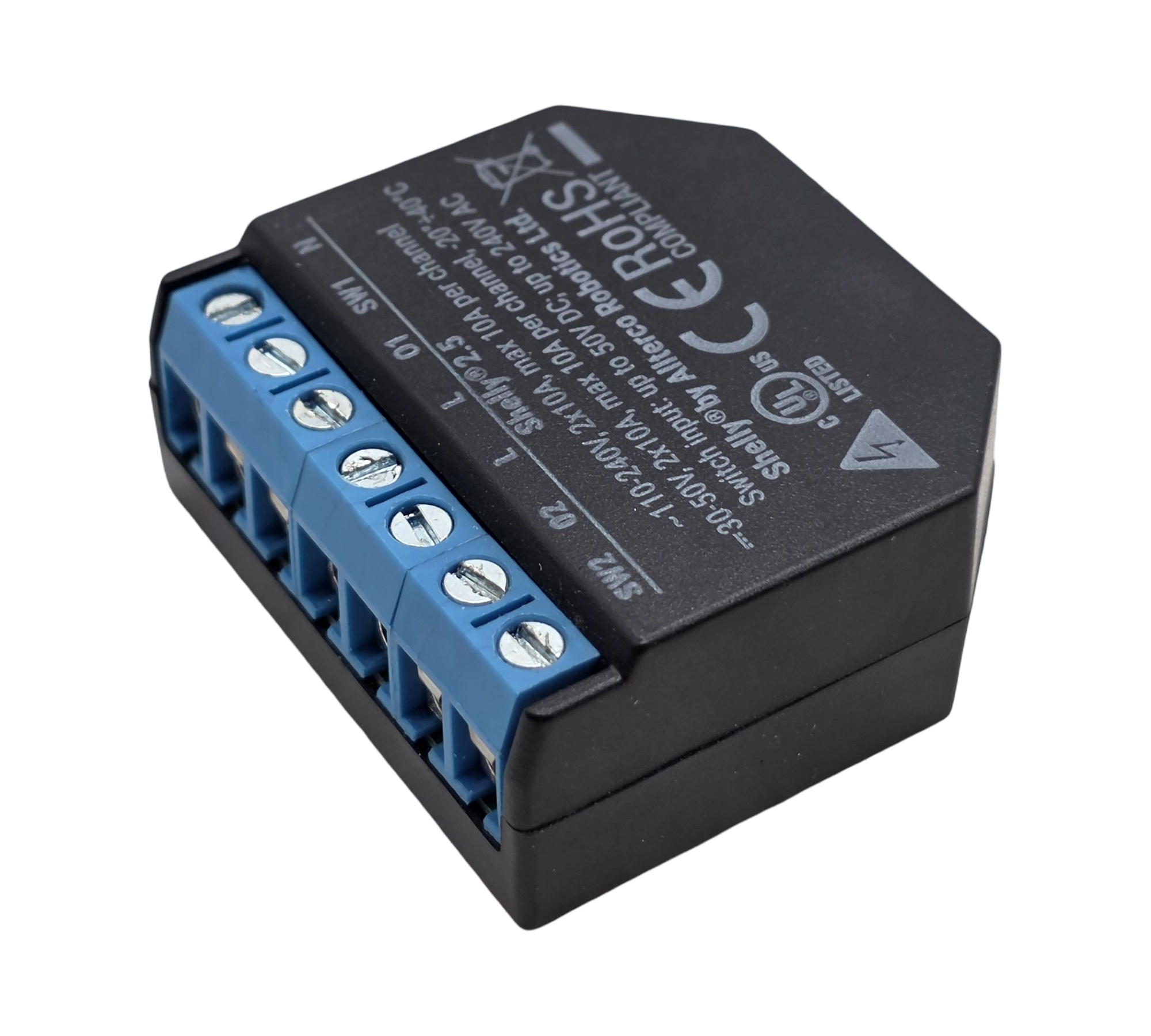 Shelly Plus 2PM Gen3 Smart Relay Switch 2 Channels Power Metering