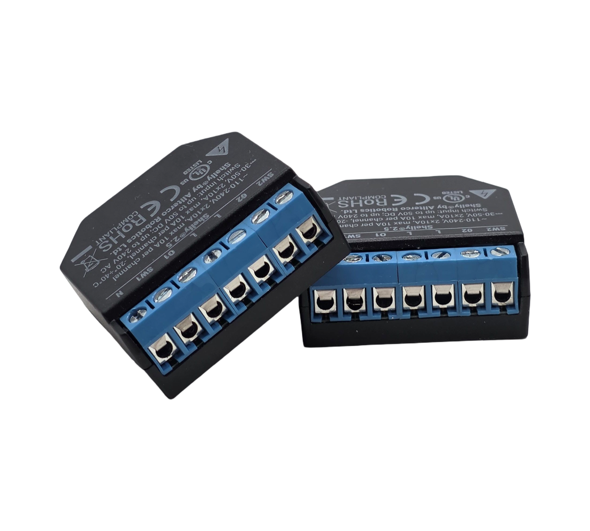 Shelly Plus 2PM Gen3 Smart Relay Switch 2 Channels Power Metering