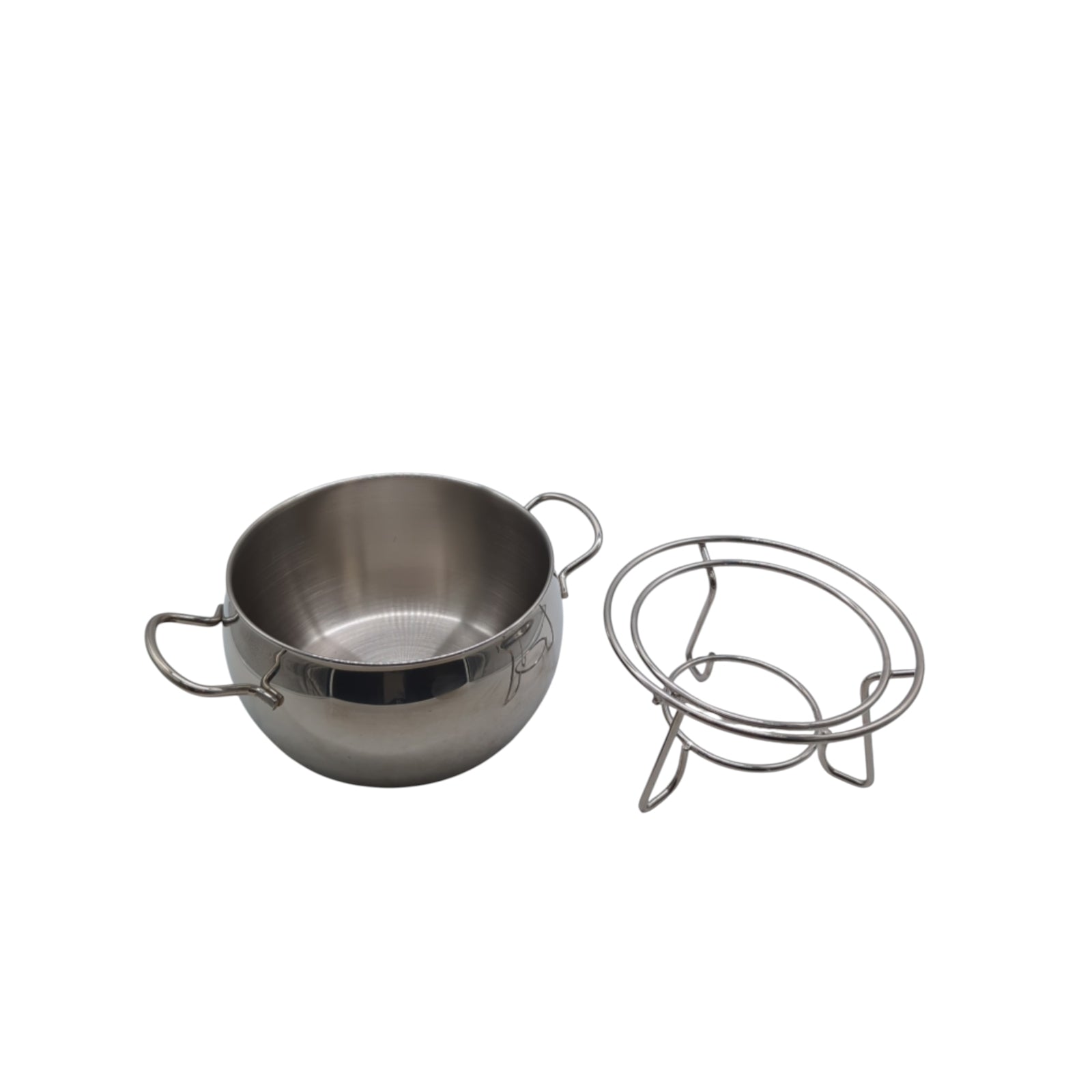 APS Feuerzangenbowle Fondue Set Zuckerzange Edelstahldeckel Schöpfkelle