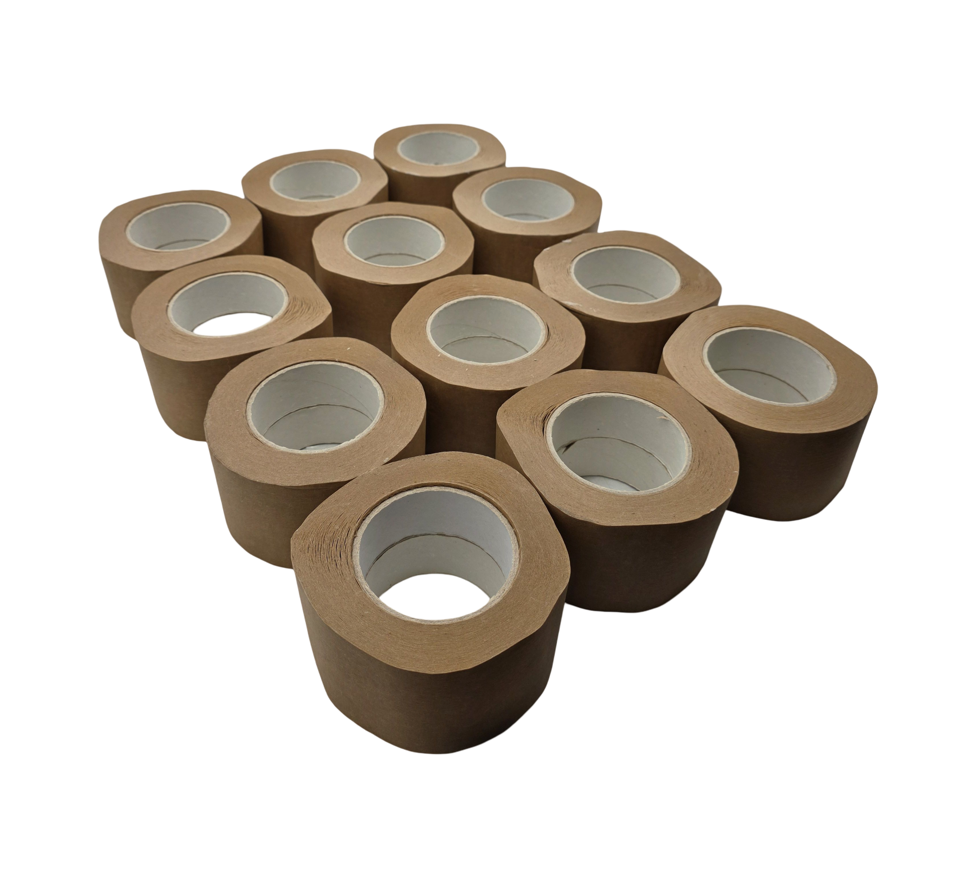 m-offi Paper Tape Kraft Paper Adhesive Tape Packaging Tape for Cardboard Boxes