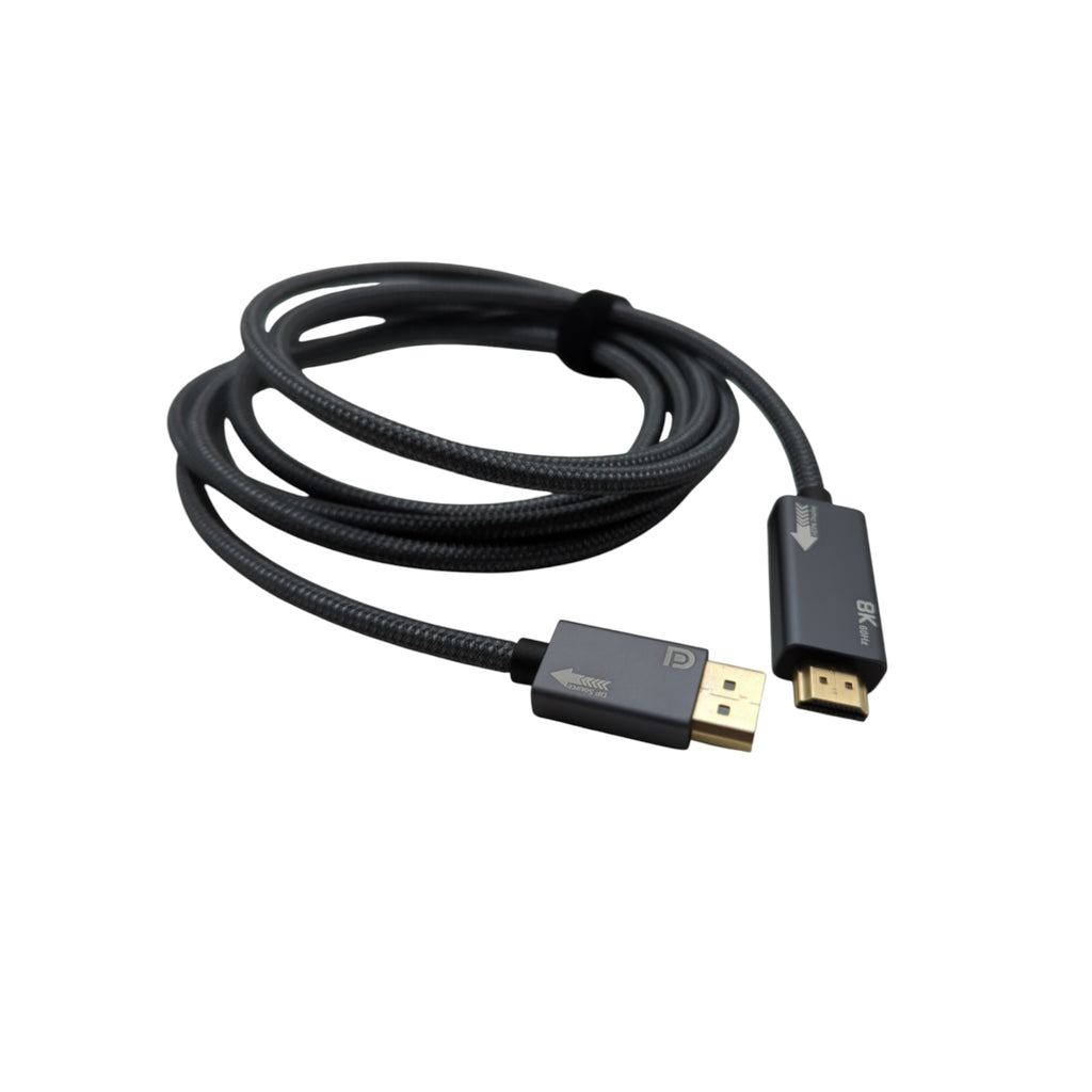8K DisplayPort HDMI Kabel 3m DP1.4 auf HDMI 2.1 8K60 4K120