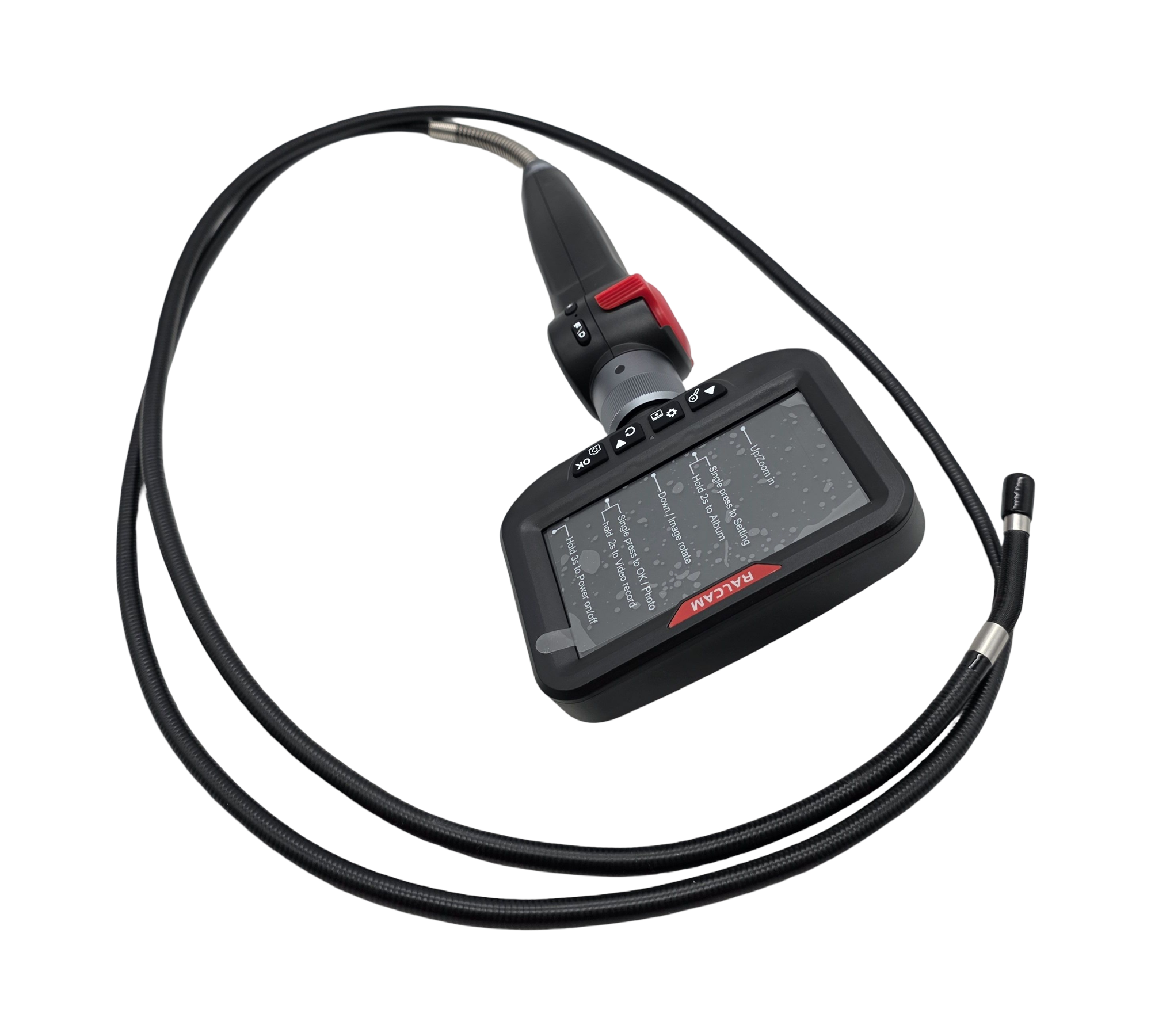 Ralcam Endoskopkamera 8,5mm HD 1080P Rohrkamera 6 LED IP67