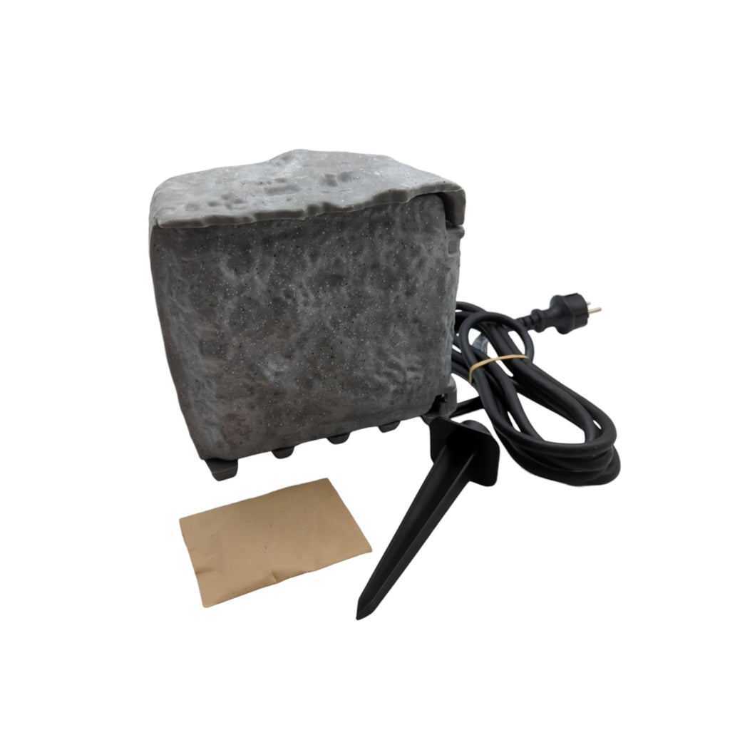Bold Gartensteckdose Steinoptik WLAN 4-fach Verteiler IP44 3m