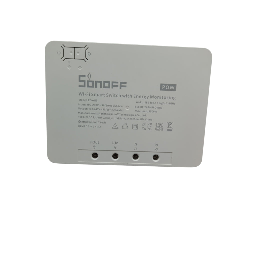 SONOFF POW R3 Smart Switch WLAN Energiemessung 25A