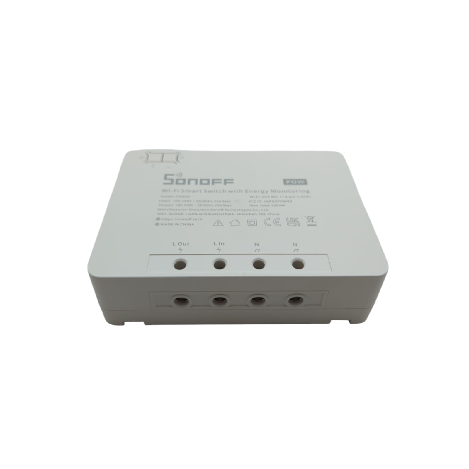 SONOFF POW R3 Smart Switch WLAN Energiemessung 25A