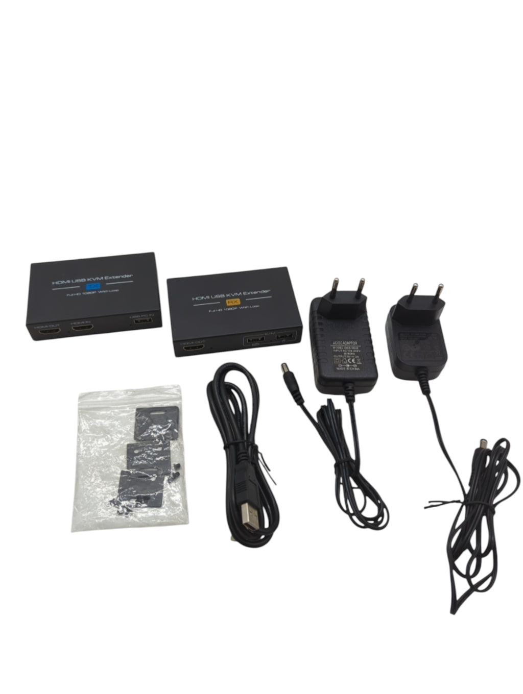 VEDINDUST 120M HDMI KVM USB Extender RJ45 1080P60
