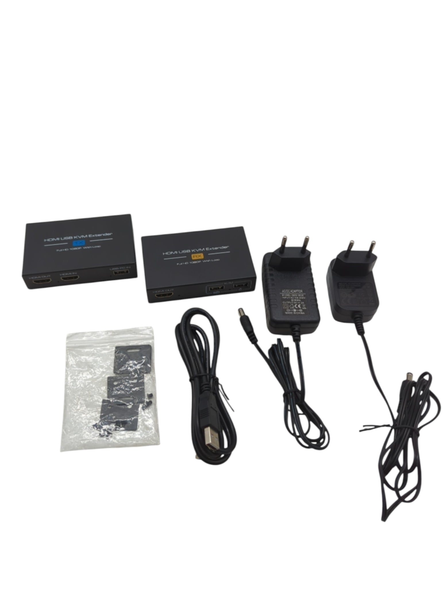 VEDINDUST 120M HDMI KVM USB Extender RJ45 1080P60