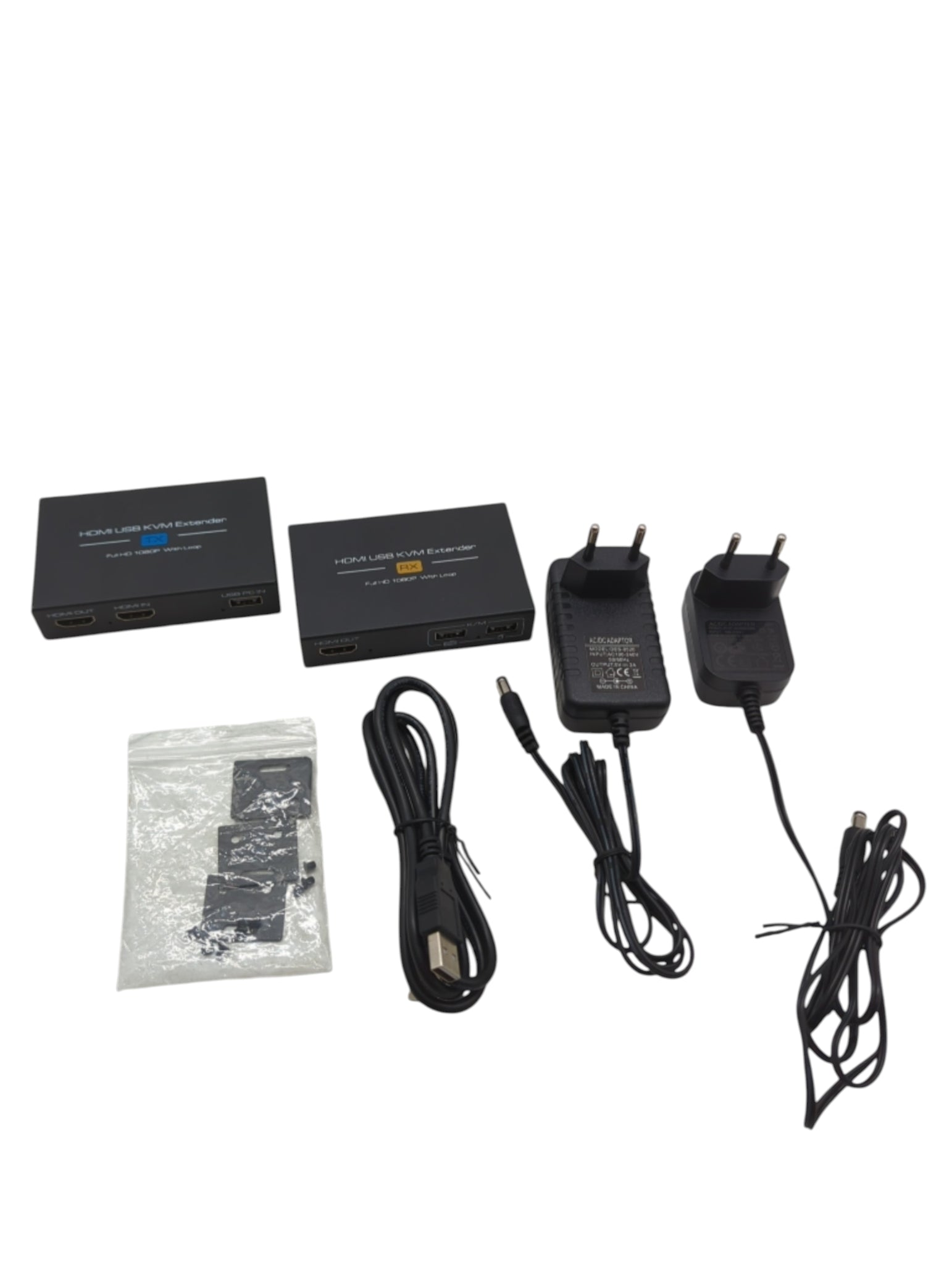 VEDINDUST 120M HDMI KVM USB Extender RJ45 1080P60