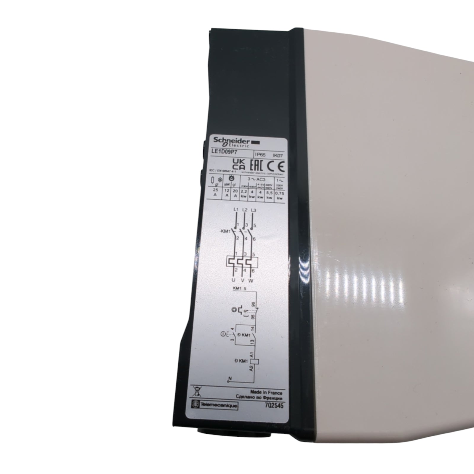 Schneider Electric TeSys LC1D Direktstarter 3-phasig 4kW 690V 9A